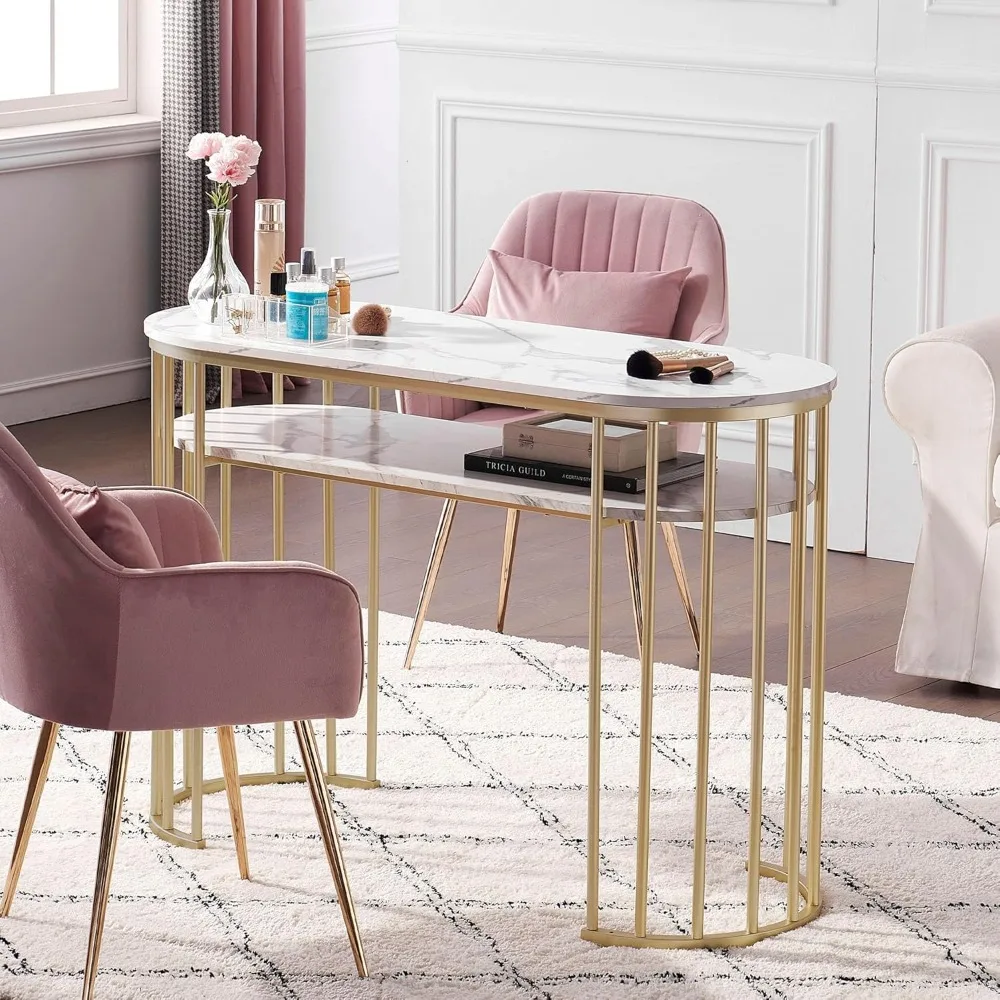 BarberPub Manicure Nail Table Marbling Texture Salon Nail Desk Home Spa Beauty Stylist Equipment 2400 Modern & Elegant Design
BarberPub Manicure Nail Table Marbling Texture Salon Nail Desk Home Spa Beauty Stylist Equipment 2400 Modern & Elegant Design