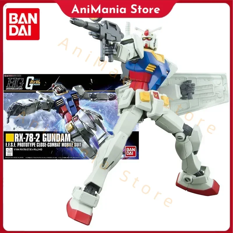Bandai Gundam Model Kit Anime Figure HGUC 1/144 191 RX-78-2 GUNDAM Genuine Gunpla Model Anime Action Figure Toys for Children
Bandai Gundam Model Kit Anime Figure HGUC 1/144 191 RX-78-2 GUNDAM Genuine Gunpla Model Anime Action Figure Toys for Children