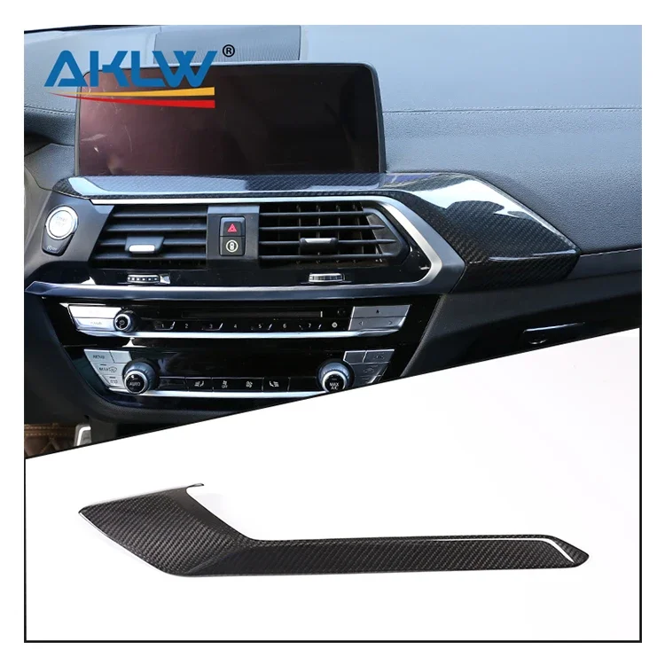 Carbon Fiber Interior Accessories for X3 X4 G01 G02 2018-2020 Center Console Instrument Panel Air Outlet Decorative Cover
Carbon Fiber Interior Accessories for X3 X4 G01 G02 2018-2020 Center Console Instrument Panel Air Outlet Decorative Cover