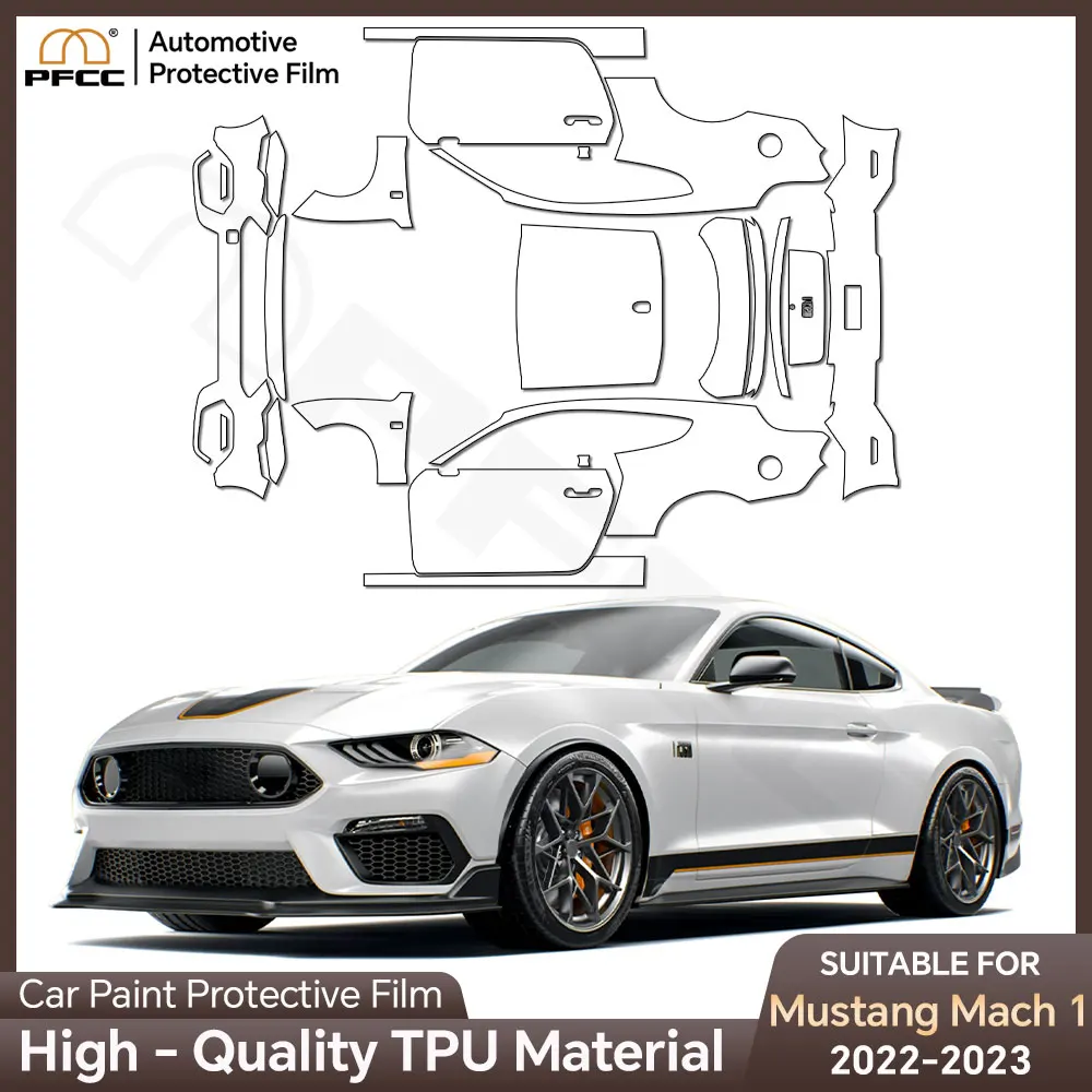 TPU Pre Cut Sticker for Ford Mustang Mach 1 2022 2023 PPF Transparent Clear Kit Car Paint Protection Film Styling Body Decal
TPU Pre Cut Sticker for Ford Mustang Mach 1 2022 2023 PPF Transparent Clear Kit Car Paint Protection Film Styling Body Decal