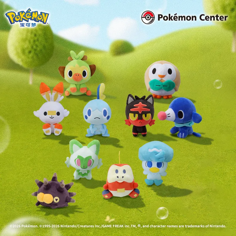Birthday Gift Pokémon Pokémon Plush Toy Doll Series Popplio Quaxly Scorbunny Sobble Rowlet Grookey Litten Fuecoco Sprigatito
Birthday Gift Pokémon Pokémon Plush Toy Doll Series Popplio Quaxly Scorbunny Sobble Rowlet Grookey Litten Fuecoco Sprigatito