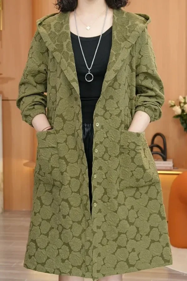 Women'S Fashionable Trench Wide Shoulder Windbreaker Fall Commuting Daily Notched Sleeve Office Outerwears Coats Clothing Lace
Women'S Fashionable Trench Wide Shoulder Windbreaker Fall Commuting Daily Notched Sleeve Office Outerwears Coats Clothing Lace