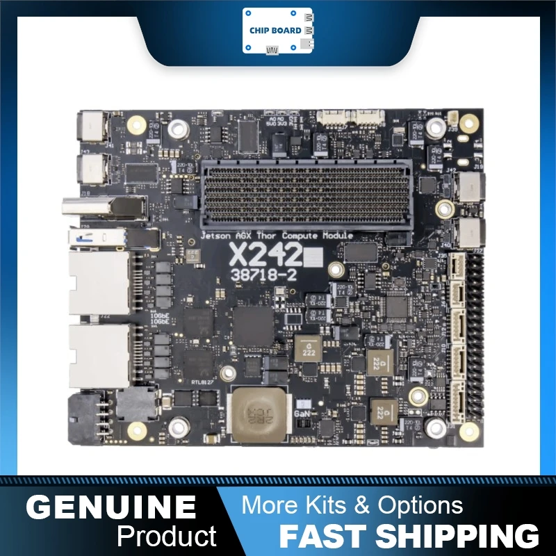 Auvidea X242 Carrier Board for NVIDIA Jetson T5000
Auvidea X242 Carrier Board for NVIDIA Jetson T5000
