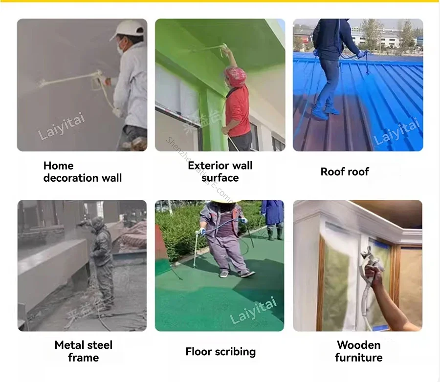New Latex Paint Airless Spraying Machine, High-pressure High-power Coating, Paint Spraying
New Latex Paint Airless Spraying Machine, High-pressure High-power Coating, Paint Spraying