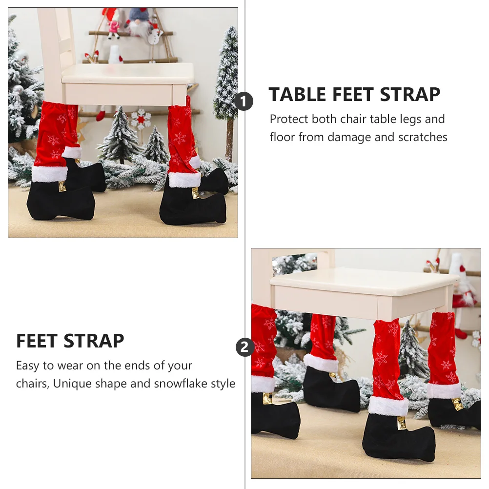 2pcs Covers Soft Chair Feet Straps Table Feet Sleeves Chair Leg Protectors Decorative Furniture Leg Caps Snowflake Design
2pcs Covers Soft Chair Feet Straps Table Feet Sleeves Chair Leg Protectors Decorative Furniture Leg Caps Snowflake Design