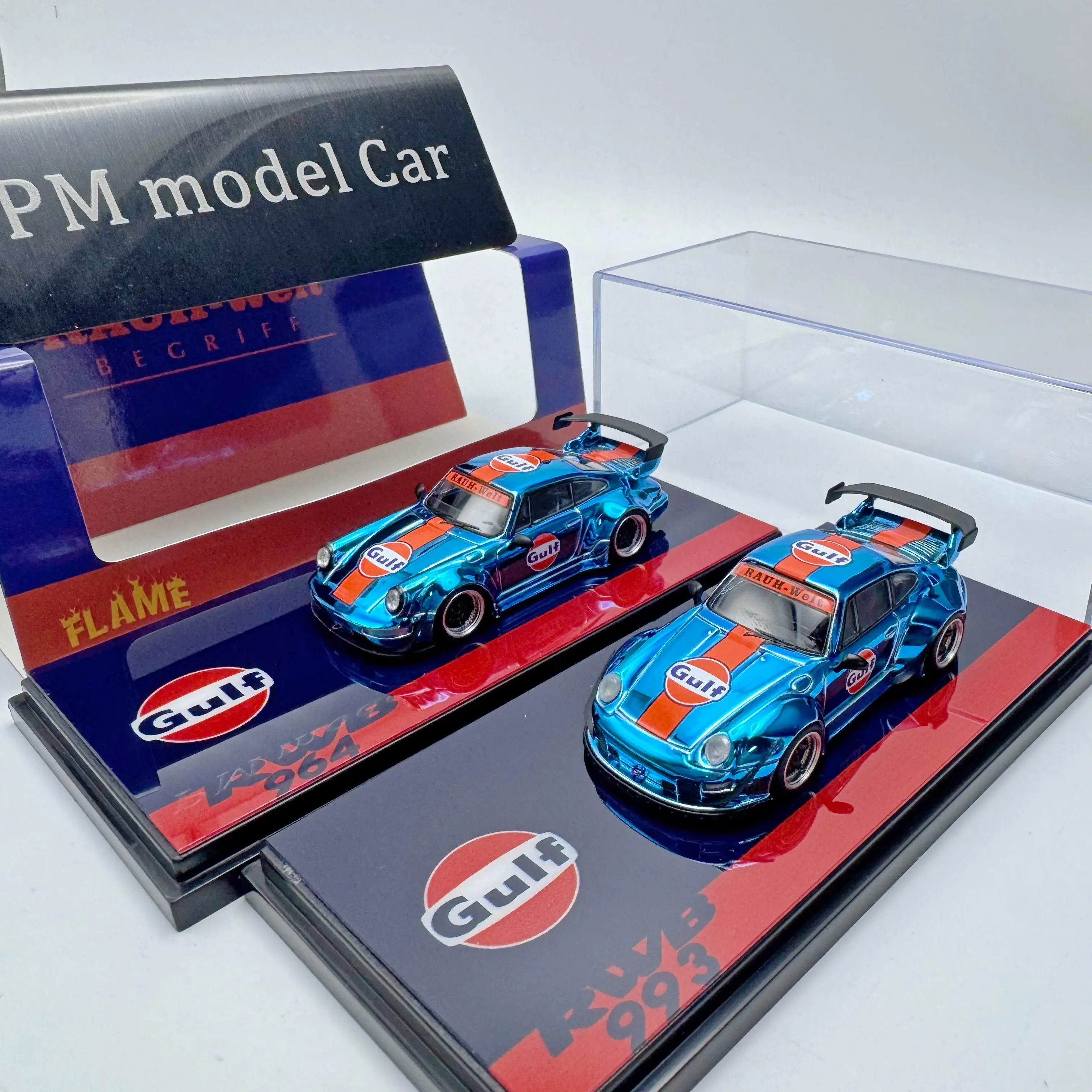 Flame 1:64 993 964 RWB Chrome Blue Diecast Car Model
Flame 1:64 993 964 RWB Chrome Blue Diecast Car Model