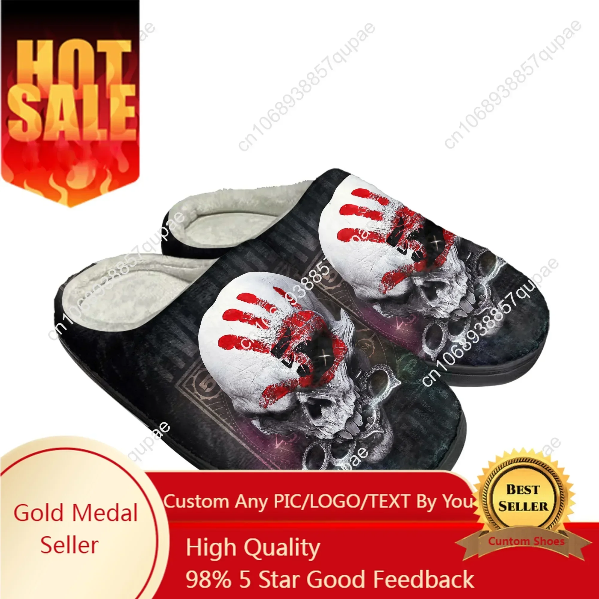 Five Finger Death Punch Home Cotton Custom Slippers Mens Womens Sandals Plush Rock Band Casual Keep Warm Shoes Thermal Slipper
Five Finger Death Punch Home Cotton Custom Slippers Mens Womens Sandals Plush Rock Band Casual Keep Warm Shoes Thermal Slipper