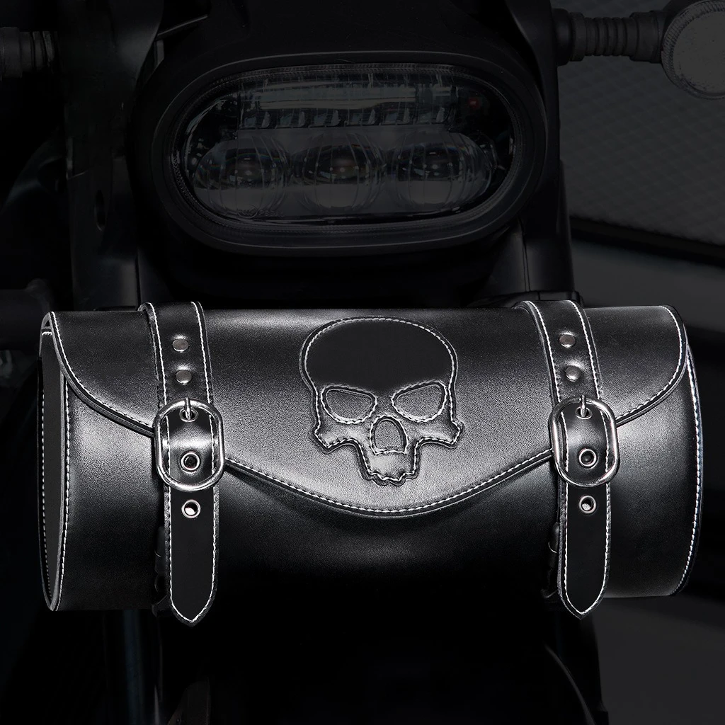 Hot-selling European Punk Harley Motorcycle Modification Bag Niche Locomotive Skull Head Front Pocket Hanging Bag
Hot-selling European Punk Harley Motorcycle Modification Bag Niche Locomotive Skull Head Front Pocket Hanging Bag