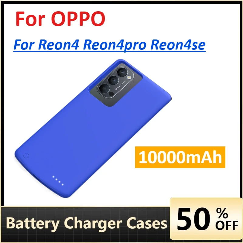 Slim Power Case for OPPO Reon4 Reon4pro Reon4se Battery Charger Cases Wireless Charging Power Bank Case Battery Pack
Slim Power Case for OPPO Reon4 Reon4pro Reon4se Battery Charger Cases Wireless Charging Power Bank Case Battery Pack