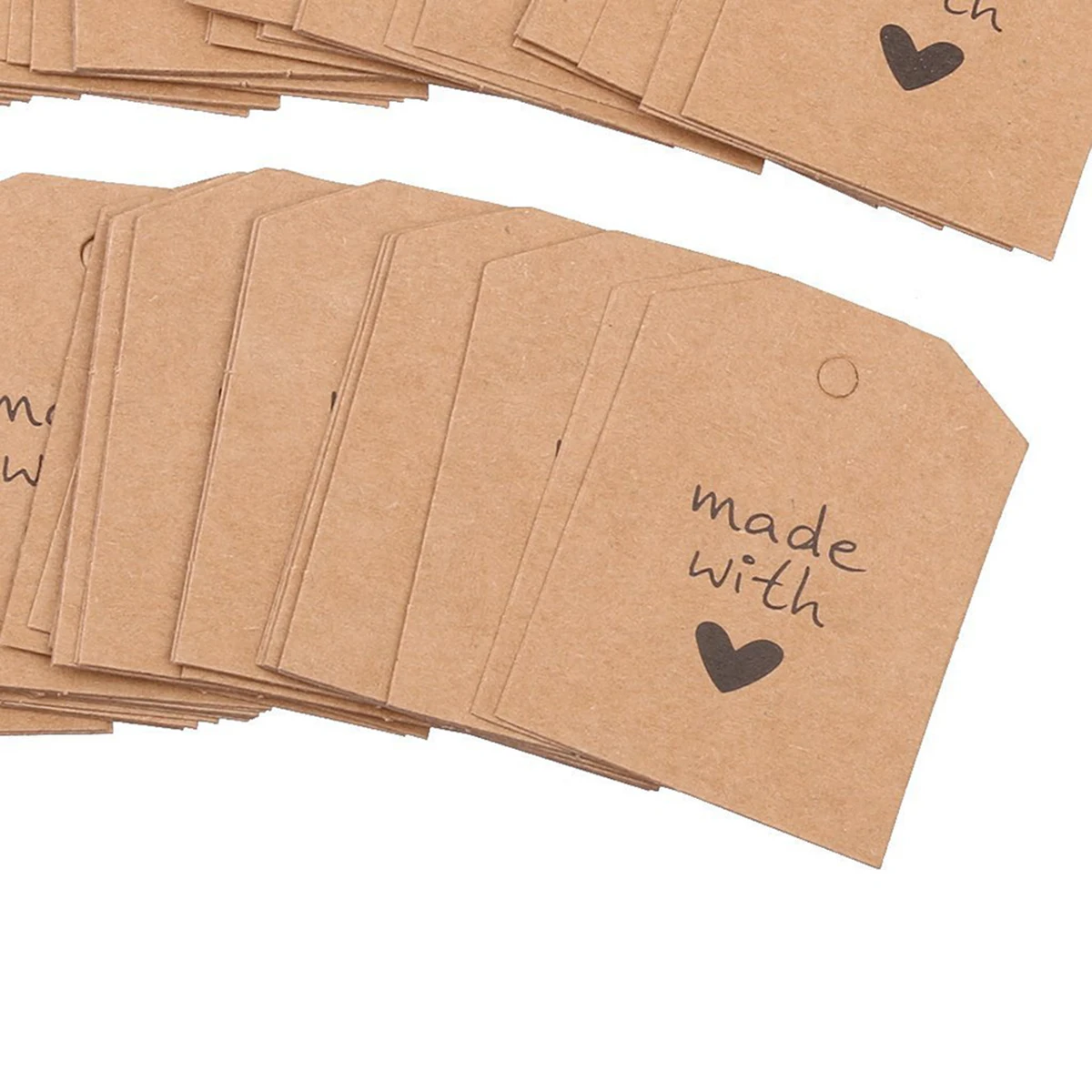 100Pcs Wedding Favor Gift Tags Kraft Paper Letter Printed Fish Tail Design String for Wedding Party Anniversary Decorations
100Pcs Wedding Favor Gift Tags Kraft Paper Letter Printed Fish Tail Design String for Wedding Party Anniversary Decorations