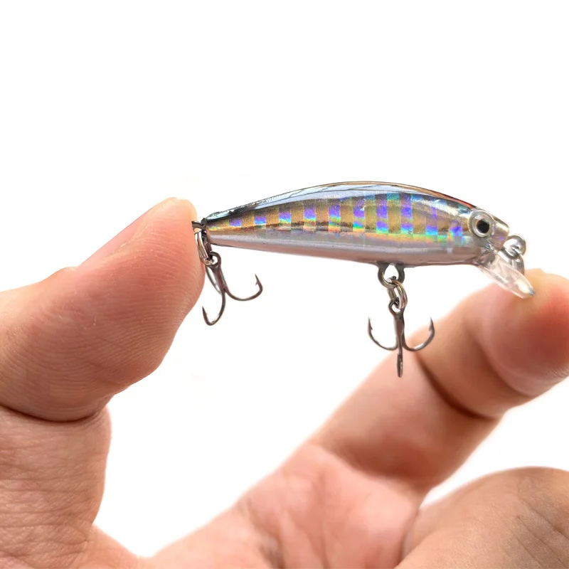 1PCS Sinking Minnow Fishing Lure2.7g/45mm Artificial Bait Crankbait 3D Eyes Lifelike Minnow Lure Fishing Tackle
1PCS Sinking Minnow Fishing Lure2.7g/45mm Artificial Bait Crankbait 3D Eyes Lifelike Minnow Lure Fishing Tackle