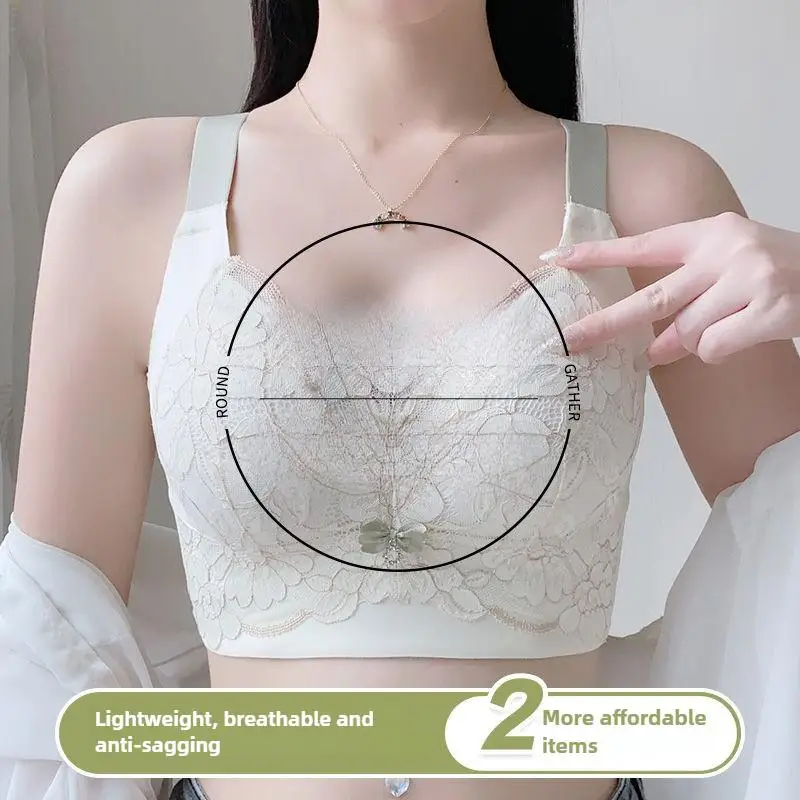 34-44 BCD Large Size Underwear Women's Thin Large Breast Push Up Anti-Sagging Bra Adjustable Bra
34-44 BCD Large Size Underwear Women's Thin Large Breast Push Up Anti-Sagging Bra Adjustable Bra