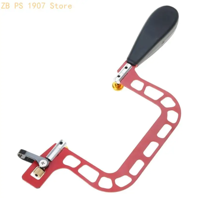 Curved Jewelry Coping Frame with Handle for Accurate and Metal Work 55KA
Curved Jewelry Coping Frame with Handle for Accurate and Metal Work 55KA