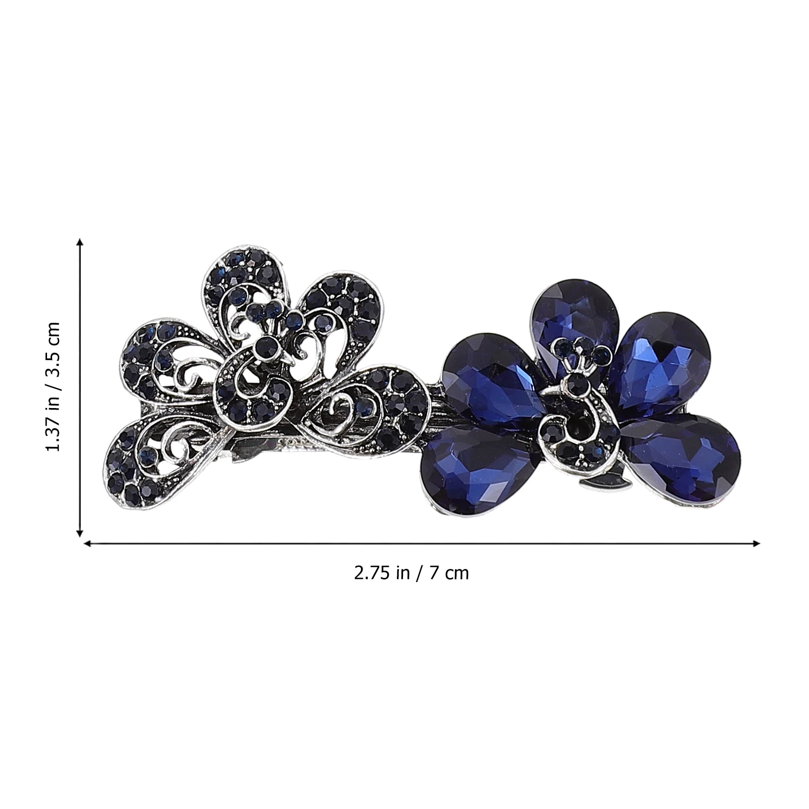 6 Pcs Vintage Hairpin Elegant Alloy Rhinestone Clips for Women Floral Barrette Ponytail Hair Decor Styling Accessories
6 Pcs Vintage Hairpin Elegant Alloy Rhinestone Clips for Women Floral Barrette Ponytail Hair Decor Styling Accessories