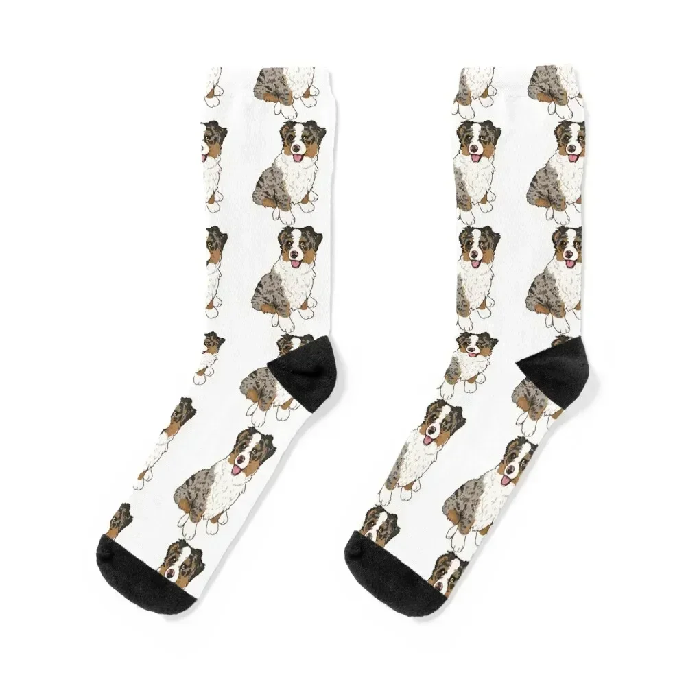 Blue Merle Aussie dog / blue Merle Australian Shepherd Socks football Climbing compression bright garter Women's Socks Men's
Blue Merle Aussie dog / blue Merle Australian Shepherd Socks football Climbing compression bright garter Women's Socks Men's