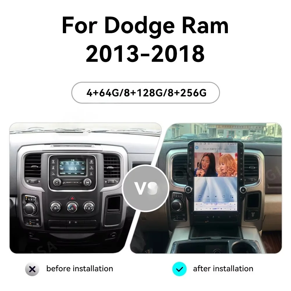 14.5 Inches Car Radio Stereo Receiver For Dodge Ram 2013~2018 Android 13 Auto Carplay Multimedia Screen GPS Navigation Head Unit
14.5 Inches Car Radio Stereo Receiver For Dodge Ram 2013~2018 Android 13 Auto Carplay Multimedia Screen GPS Navigation Head Unit