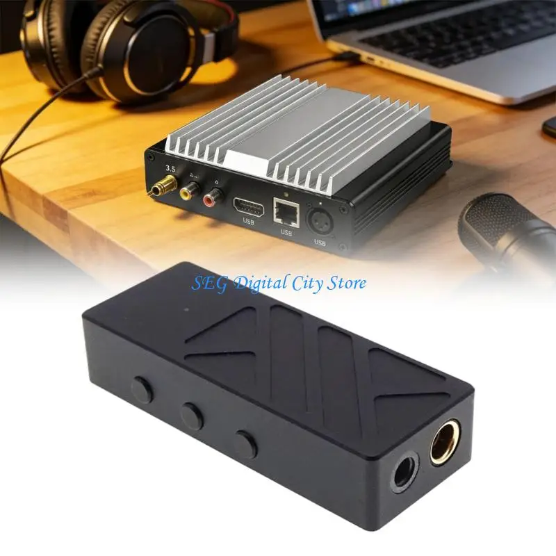 U75B Premium Aluminum ES9039Q2M Music Decoding Type C HiFi Headphone Amplifiers 768kHZ/32bit For Studio And Travel Use
U75B Premium Aluminum ES9039Q2M Music Decoding Type C HiFi Headphone Amplifiers 768kHZ/32bit For Studio And Travel Use