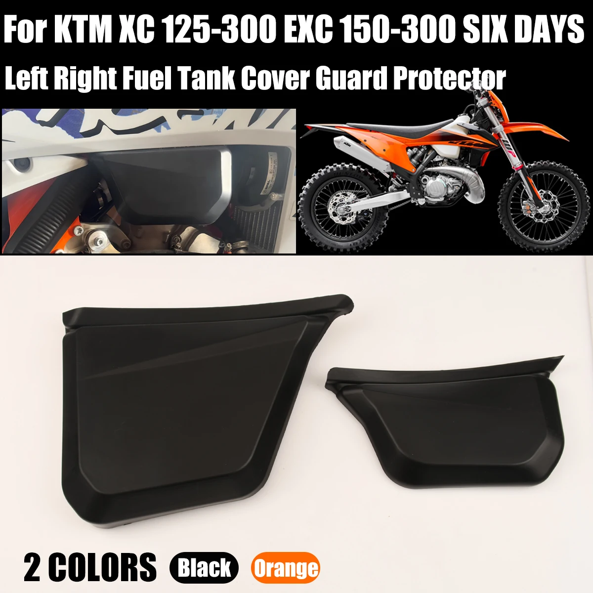 Plastic Fuel Tank Protective cover For KTM XC 125 2023 XC 250 300 2023-2024 EXC 150 250 300 2024 SIX DAYS CKD Dirt Bike Part
Plastic Fuel Tank Protective cover For KTM XC 125 2023 XC 250 300 2023-2024 EXC 150 250 300 2024 SIX DAYS CKD Dirt Bike Part