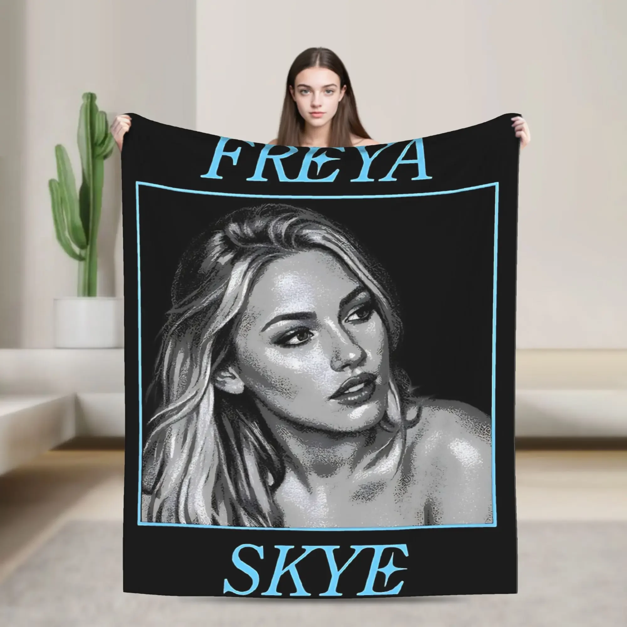 Vintage Freya Skye Flannel Blanket for Girls Soft Comfortable Throw for Winter Bed Sofa Chair or Bedspread
Vintage Freya Skye Flannel Blanket for Girls Soft Comfortable Throw for Winter Bed Sofa Chair or Bedspread
