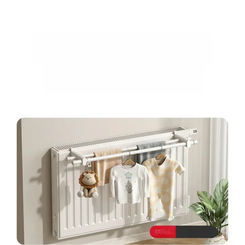 Radiator Clothes Drying Rack 50cm No Drill Installation Space Saving Laundry Holder With Hooks For Towels And Clothing
Radiator Clothes Drying Rack 50cm No Drill Installation Space Saving Laundry Holder With Hooks For Towels And Clothing