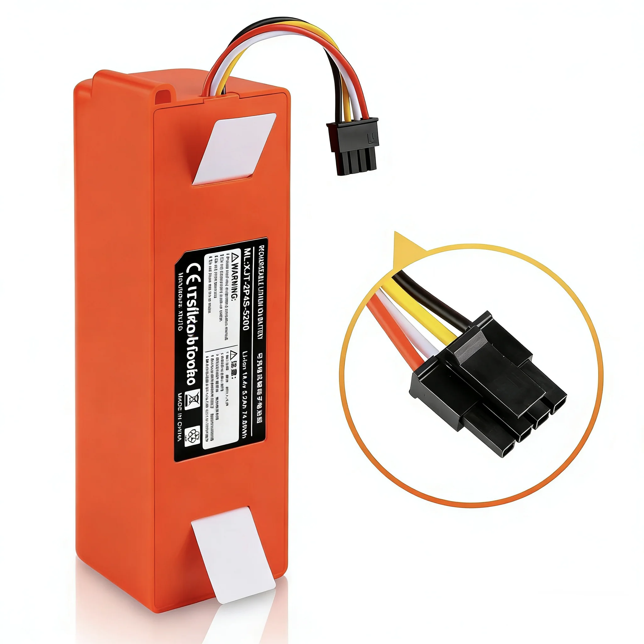 High Capacity Original 14.4V Li-ion Battery Replacement Accessories For Xiaomi Roborock S50 S51 S55 Robot Vacuum Cleaner
High Capacity Original 14.4V Li-ion Battery Replacement Accessories For Xiaomi Roborock S50 S51 S55 Robot Vacuum Cleaner