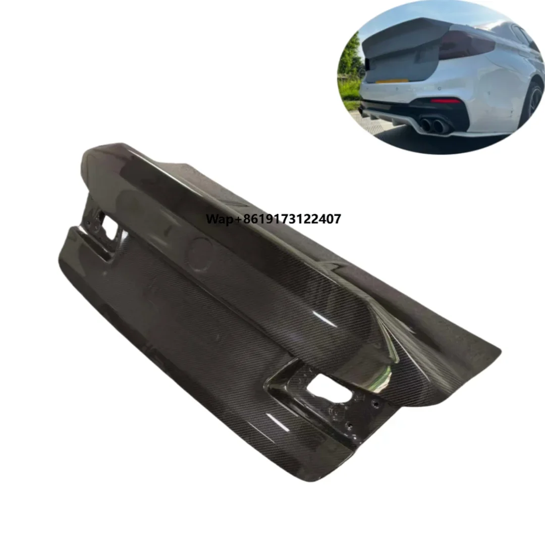 Dry Carbon Fiber Trunk Cover for 5 Series G30 G38 M5 F90 2016-2024 Car Replacement Rear Trunk Lid Trunk Hood
Dry Carbon Fiber Trunk Cover for 5 Series G30 G38 M5 F90 2016-2024 Car Replacement Rear Trunk Lid Trunk Hood