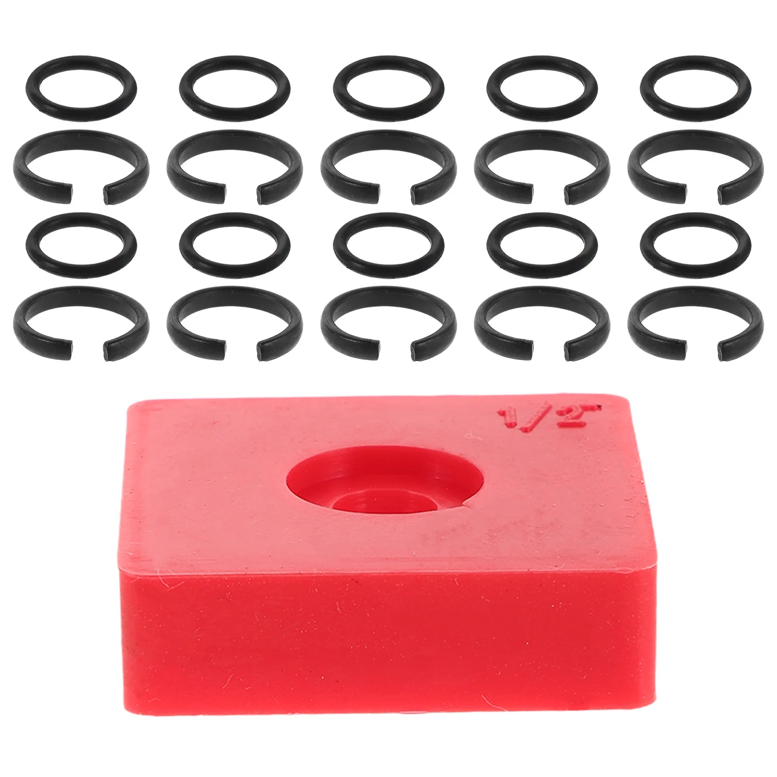 1 Set 3/8" Impact Wrench Retaining Ring Rubber Friction -Ring Socket Fastener For Pneumatic Tool Maintenance Anvil Install
1 Set 3/8" Impact Wrench Retaining Ring Rubber Friction -Ring Socket Fastener For Pneumatic Tool Maintenance Anvil Install