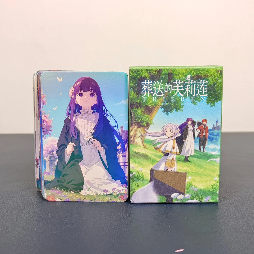 Frieren: Beyond Journey's End Manga Laser Lomo Card Album Comic Characters Photocard Fans Collection Cards 55 Pc/set
Frieren: Beyond Journey's End Manga Laser Lomo Card Album Comic Characters Photocard Fans Collection Cards 55 Pc/set