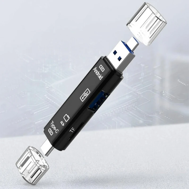1/2/3/4Pcs 5in1 USB Type C Micro USB OTG Adapter Portable Multifunction Memory Card Reader Expand Storage USB 2.0
1/2/3/4Pcs 5in1 USB Type C Micro USB OTG Adapter Portable Multifunction Memory Card Reader Expand Storage USB 2.0