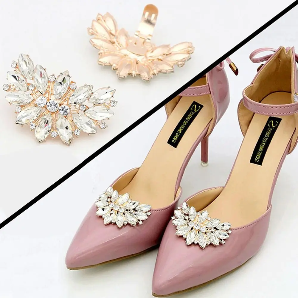 Women Lady Rhinestones Crystal High Heel Shiny Decorative Clips Shoe Clips Shoes Decorations Charm Buckle
Women Lady Rhinestones Crystal High Heel Shiny Decorative Clips Shoe Clips Shoes Decorations Charm Buckle