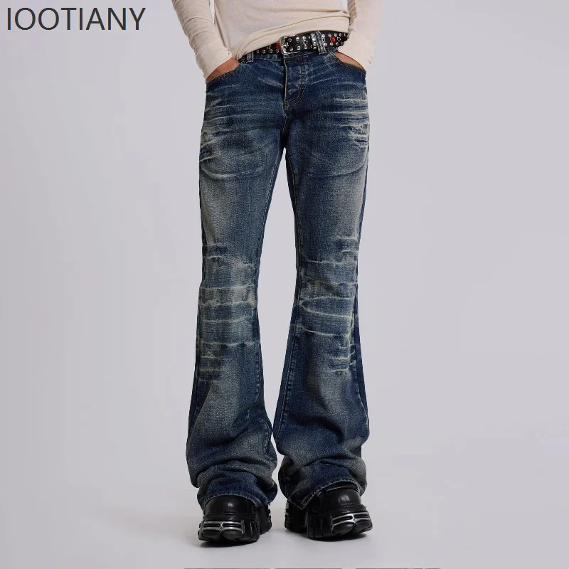 IOOTIANY Y2k Gothic Vintage Bootcut Jeans Man Women Harajuku American Retro Flared Denim Trousers Grunge Punk Hip Hop Streetwear
IOOTIANY Y2k Gothic Vintage Bootcut Jeans Man Women Harajuku American Retro Flared Denim Trousers Grunge Punk Hip Hop Streetwear