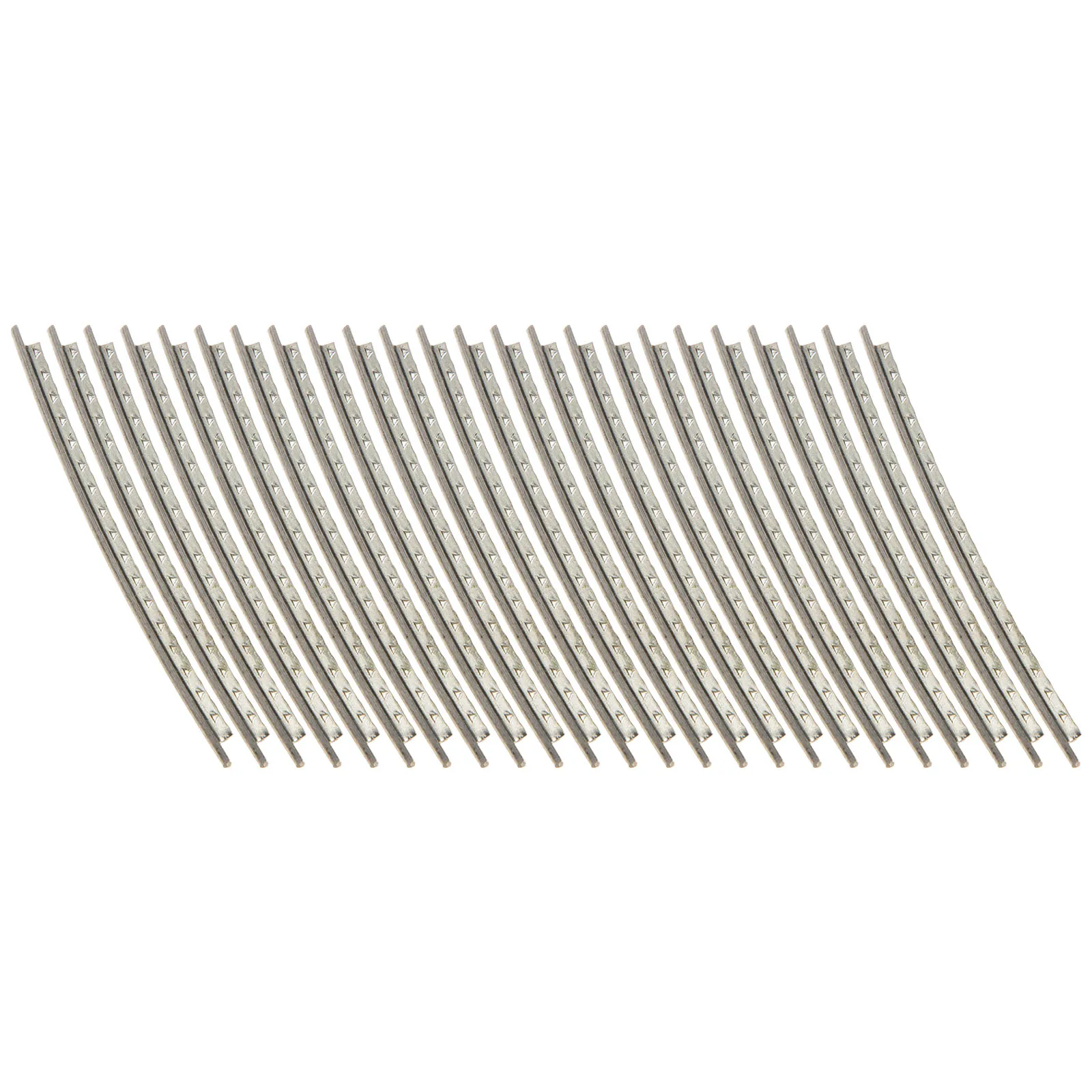 24 Pcs Electric Guitar Silk Thread Standard Fret Wires for Upgrade Parts Guitars Repairing Accessories 2.2mm Ballad
24 Pcs Electric Guitar Silk Thread Standard Fret Wires for Upgrade Parts Guitars Repairing Accessories 2.2mm Ballad