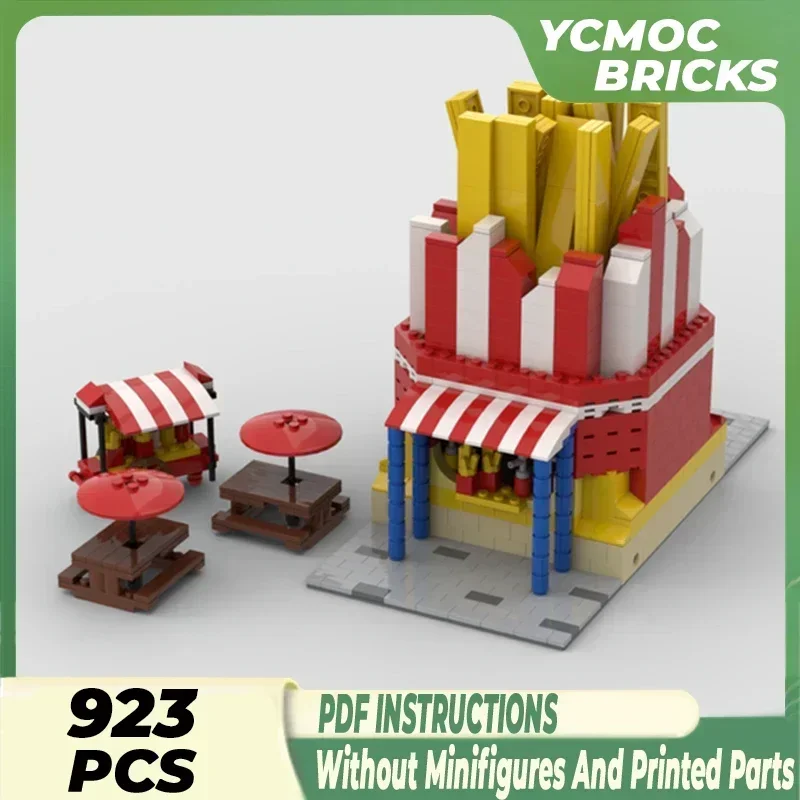Moc Building Bricks City Street View Model Modular French Fries Stand Technology Blocks Gifts Christmas Toys DIY Sets Assembly
Moc Building Bricks City Street View Model Modular French Fries Stand Technology Blocks Gifts Christmas Toys DIY Sets Assembly