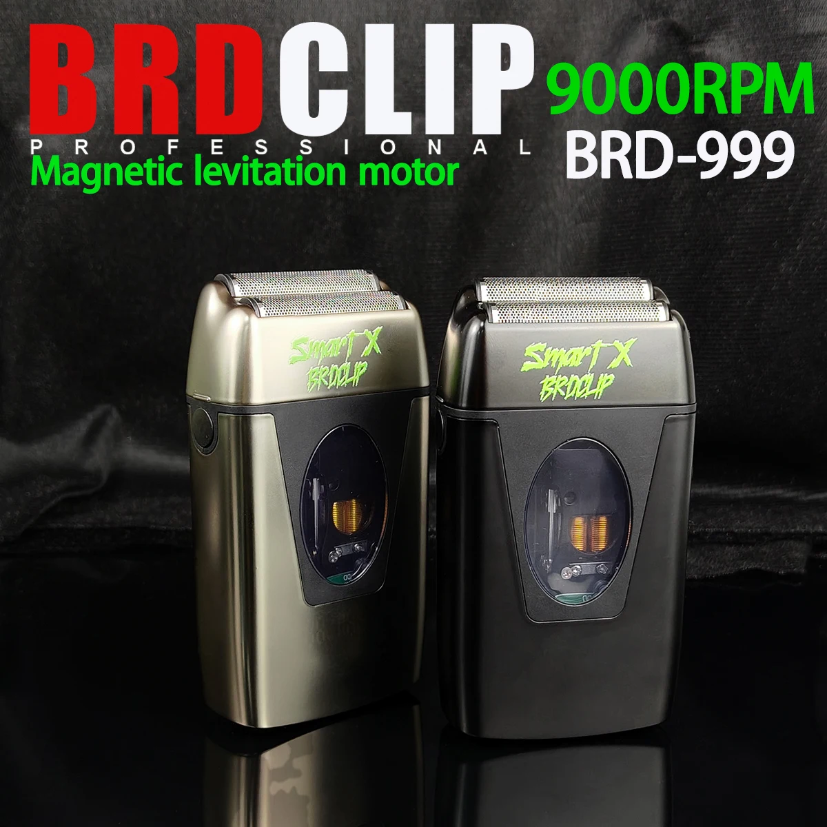 Professional Magnetic Motor 9000RPM BRDCLIP BRD-999 Electric Men's Beard Trimmer Double Foil Shaver USB Hair Cutting Machine
Professional Magnetic Motor 9000RPM BRDCLIP BRD-999 Electric Men's Beard Trimmer Double Foil Shaver USB Hair Cutting Machine
