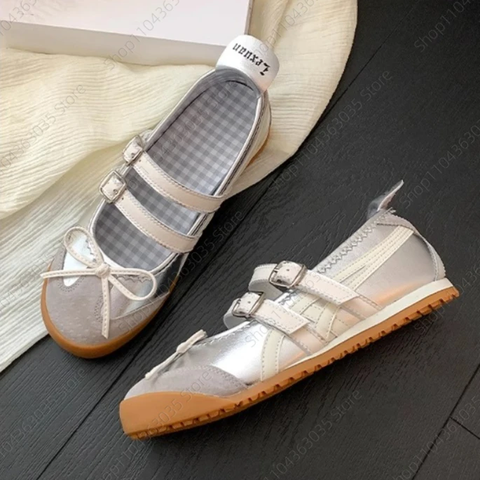 Women Flats Bow Ballet Dance Mary Jane Shoes Summer Sandals 2025 Fashion New Brand Dress Designer Casual Shallow Zapatos Mujer
Women Flats Bow Ballet Dance Mary Jane Shoes Summer Sandals 2025 Fashion New Brand Dress Designer Casual Shallow Zapatos Mujer