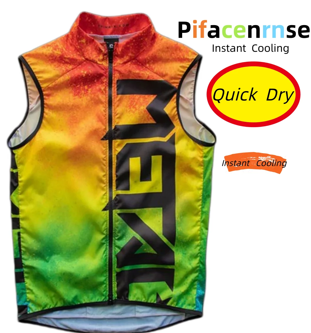 Twin Six Cycling Vest Man Sleeveless Windproof Waterproof Apparel Ropa Ciclismo Top Roadbike Uniform Lightweight Bicycle Maillot
Twin Six Cycling Vest Man Sleeveless Windproof Waterproof Apparel Ropa Ciclismo Top Roadbike Uniform Lightweight Bicycle Maillot