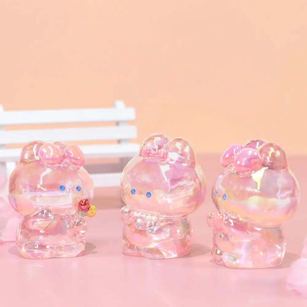 Laser Transparent Gradient Rabbit Dolls Statue Crafts Pink Rabbit Mini Ornaments 3D Candy Color Cartoon Model Toy Couple Gifts
Laser Transparent Gradient Rabbit Dolls Statue Crafts Pink Rabbit Mini Ornaments 3D Candy Color Cartoon Model Toy Couple Gifts