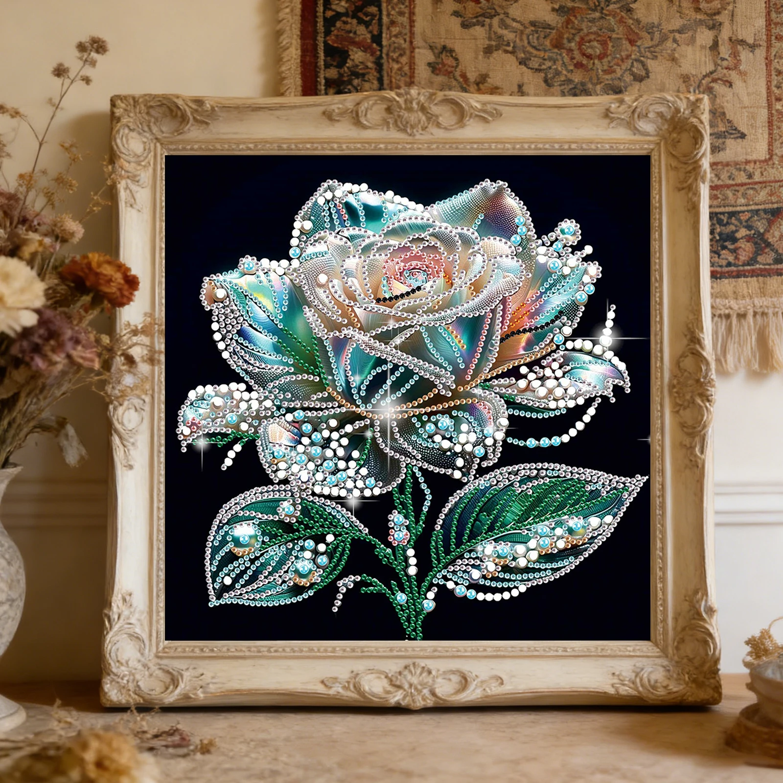 Flowers Special Shaped 5D DIY Partial Drill Diamond Painting Kits for Adults Home Decor Diamond Dots Paintings 11.81 X11.81inch
Flowers Special Shaped 5D DIY Partial Drill Diamond Painting Kits for Adults Home Decor Diamond Dots Paintings 11.81 X11.81inch