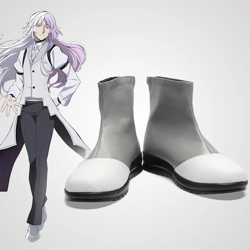 Обувь для косплея в стиле аниме Bungo Stray Dogs Sigma, короткие сапоги, аксессуар для костюма на Хэллоуин
Обувь для косплея в стиле аниме Bungo Stray Dogs Sigma, короткие сапоги, аксессуар для костюма на Хэллоуин