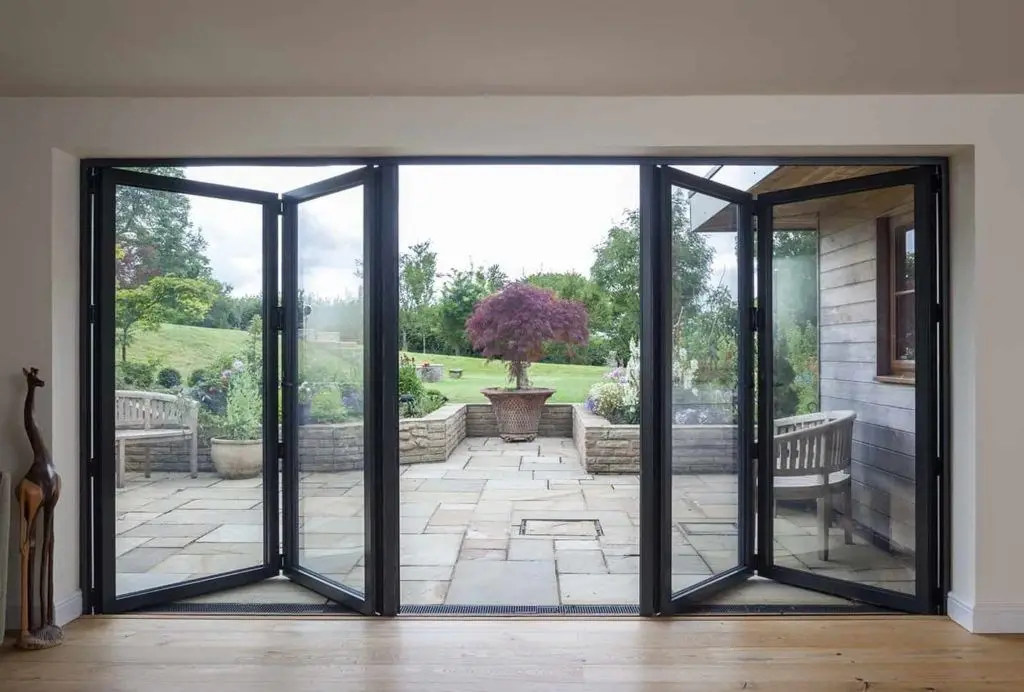 Space-saving Bi-folding Door with Smooth Operation Soundproof Aluminum Alloy Frame Thermal Insulation Folding Door for Villa
Space-saving Bi-folding Door with Smooth Operation Soundproof Aluminum Alloy Frame Thermal Insulation Folding Door for Villa