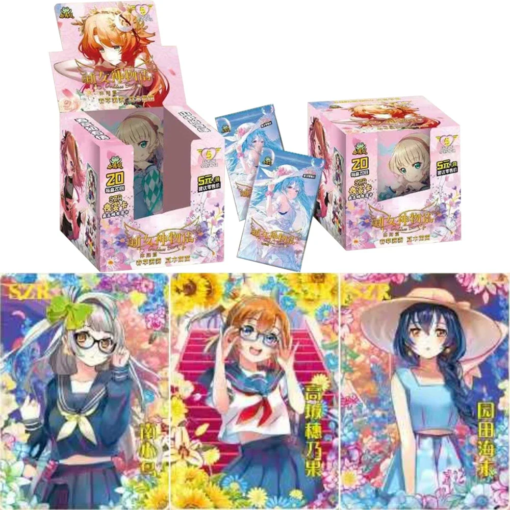 New Goddess Story Card Mu Yang Chapter Rare SZR Girl Card Anime Goddess Collection Card Toys Gifts
New Goddess Story Card Mu Yang Chapter Rare SZR Girl Card Anime Goddess Collection Card Toys Gifts