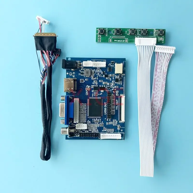 For B156XTN02 B156XTN03 Driver Controller Board DIY Assembly Kit Compatible-HDMI LCD Display 15.6" LVDS 40 Pin VGA 2AV 1366*768
For B156XTN02 B156XTN03 Driver Controller Board DIY Assembly Kit Compatible-HDMI LCD Display 15.6" LVDS 40 Pin VGA 2AV 1366*768