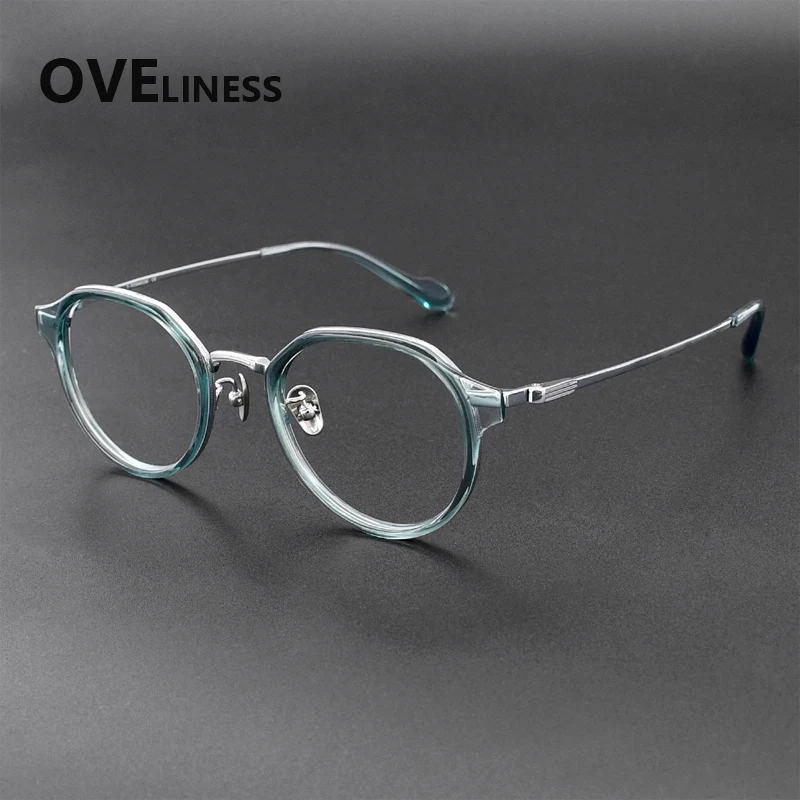 2026 Acetate Titanium Glasses Frame Women New Brand Design Vintage Round Eyeglasses Men Retro Japanese Spectacles Eyewear
2026 Acetate Titanium Glasses Frame Women New Brand Design Vintage Round Eyeglasses Men Retro Japanese Spectacles Eyewear