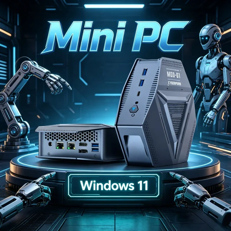 Portable Gaming Mini PC AMD Ryzen7 8745HS Dual DDR5 Dual 2.5G LAN WiFi6 HD DP Type-C 4 High Speed USB3.2 Windows 11
Portable Gaming Mini PC AMD Ryzen7 8745HS Dual DDR5 Dual 2.5G LAN WiFi6 HD DP Type-C 4 High Speed USB3.2 Windows 11