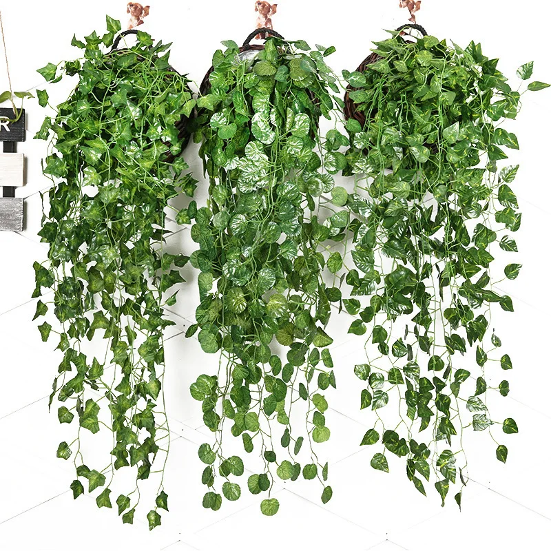 Simulation Creeper Wall Hanging Green Artificial Plants Vines Green Ivy Leaf Garland for Wedding Party Home Garden Decoration
Simulation Creeper Wall Hanging Green Artificial Plants Vines Green Ivy Leaf Garland for Wedding Party Home Garden Decoration