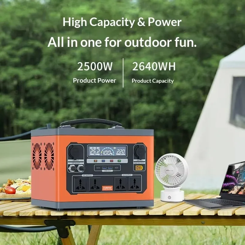 Портативный уличный литий-ионный аккумулятор большой емкости для экстренной зарядки, для кемпинга, солнечная батарея для хранения энергии
Портативный уличный литий-ионный аккумулятор большой емкости для экстренной зарядки, для кемпинга, солнечная батарея для хранения энергии