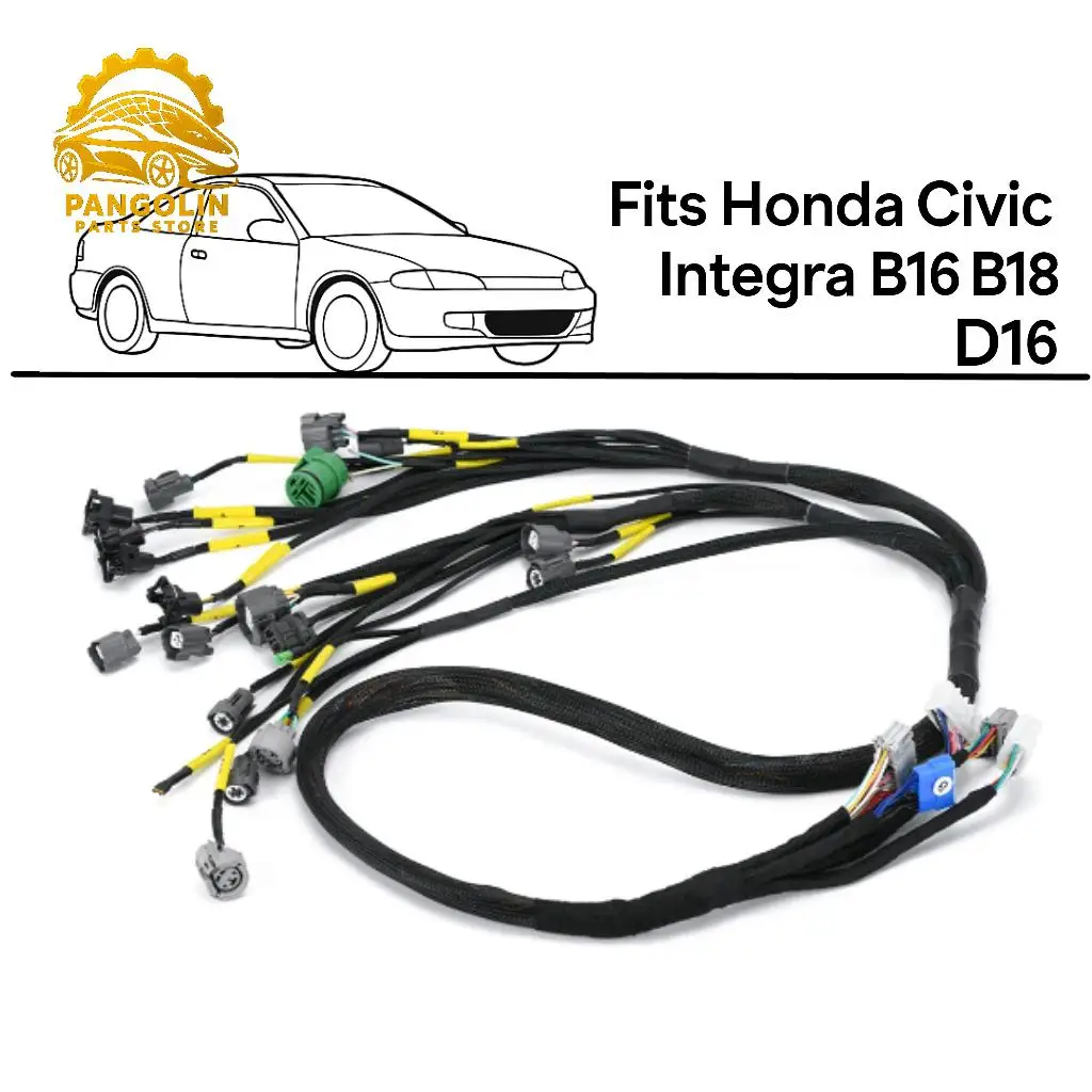 PQY-FIC30 OBD1 Tucked Engine Harness For Honda Civic Integra B16 B18 D16 B-Series D-Series Standalone Wiring Loom CNCH-OBD1-1
PQY-FIC30 OBD1 Tucked Engine Harness For Honda Civic Integra B16 B18 D16 B-Series D-Series Standalone Wiring Loom CNCH-OBD1-1