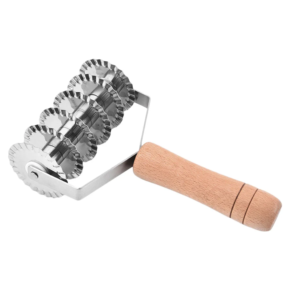 Stainless Steel Noodle Knife Dough Cutting Tool Lattice Wood Handle Butter Cookies
Stainless Steel Noodle Knife Dough Cutting Tool Lattice Wood Handle Butter Cookies