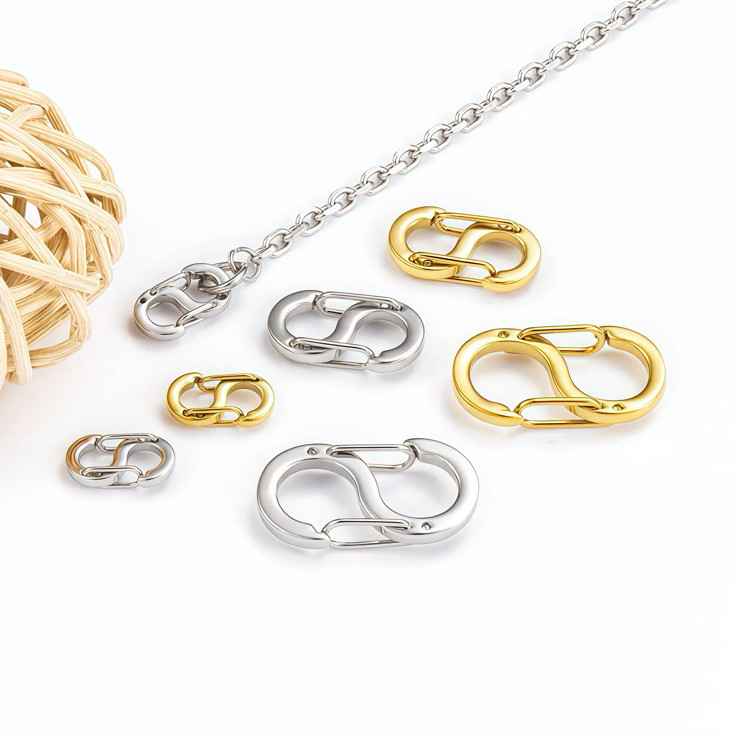 Брелок для ключей из нержавеющей стали 304, с двойной головкой
Брелок для ключей из нержавеющей стали 304, с двойной головкой