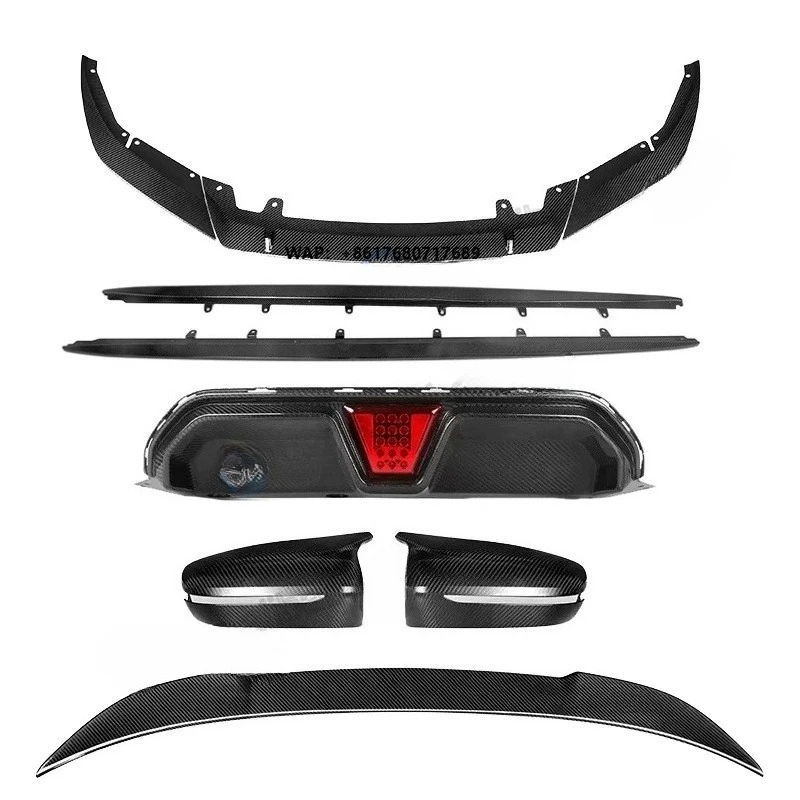 BENSNEES Customized Black Car Front Side Real Carbon Fiber Fender for 5-Series F90 M5 Carbon Fibre Vent Fender Upgrade
BENSNEES Customized Black Car Front Side Real Carbon Fiber Fender for 5-Series F90 M5 Carbon Fibre Vent Fender Upgrade